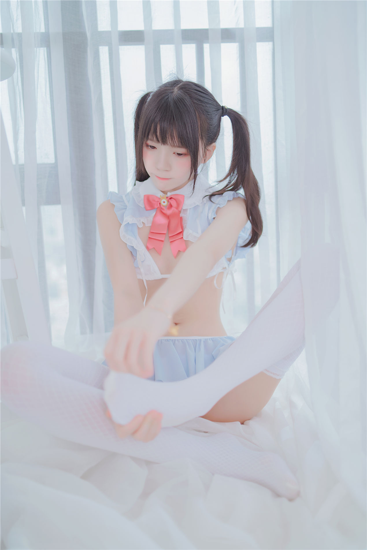 cosplay写真桜桃喵 - 爱丽丝的兔子76P