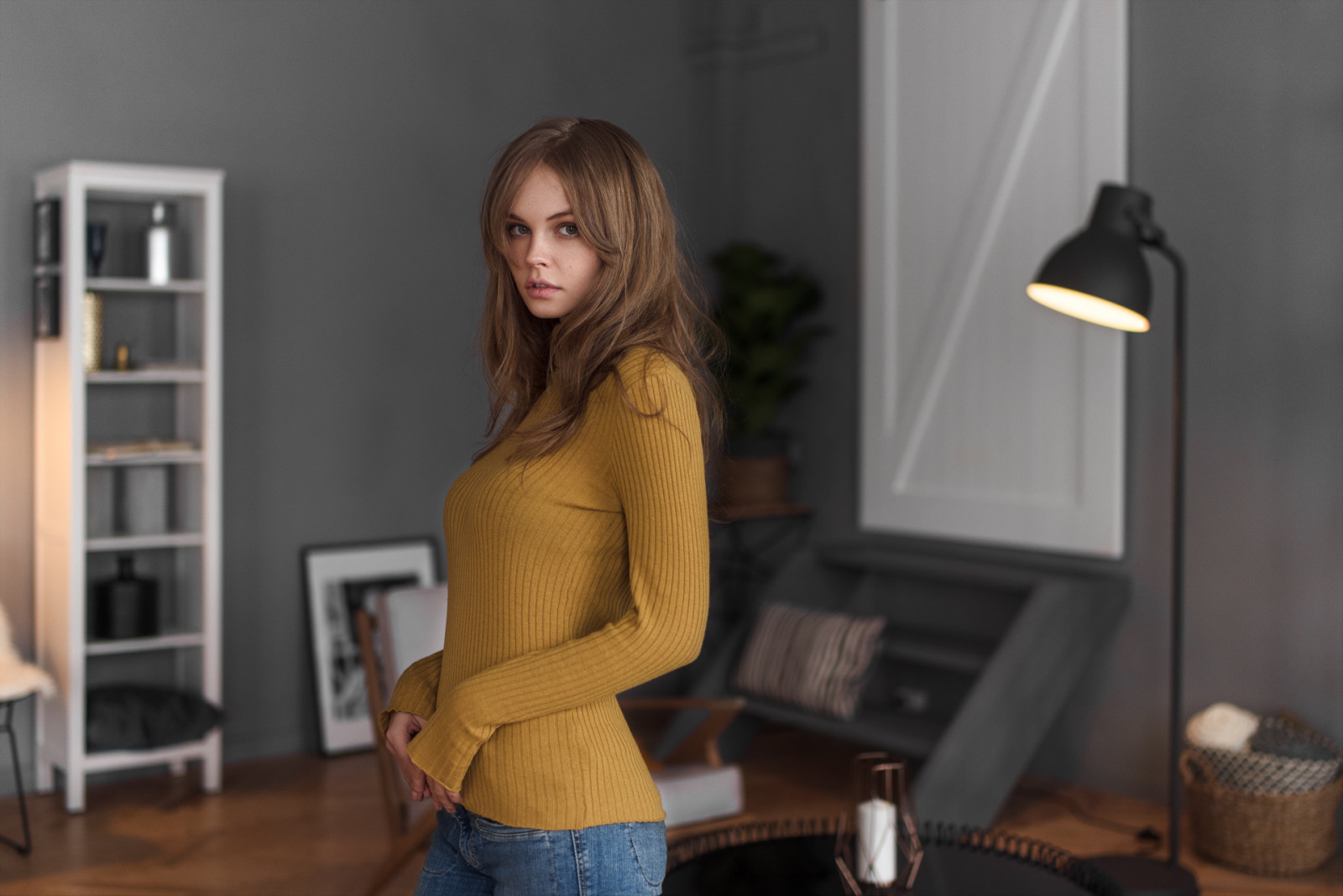 woman, Anastasia Scheglova, model, girl, wallpaper, photoshoot, photo, long hair, beautiful girl