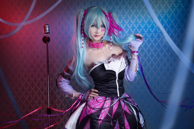 Cosplay Hatsune Miku cực dễ thương dành cho fan hâm mộ