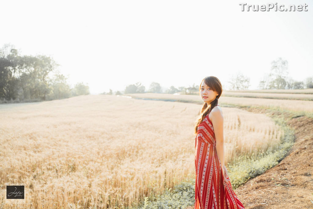 Image Thailand Cute Model - Fenfern Aeryingsak - Red in Barley - TruePic.net - Picture-13