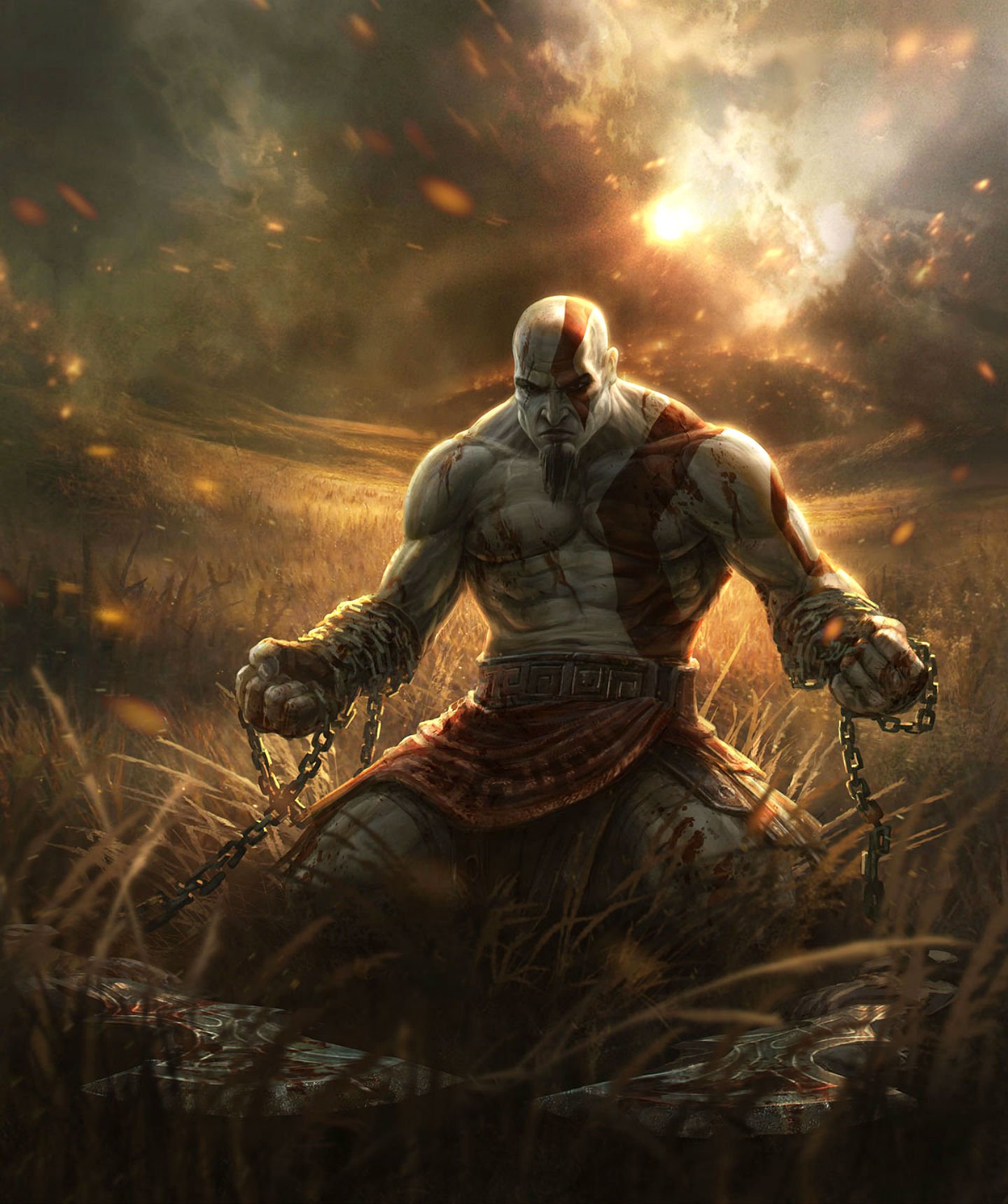 1440x1720 px, action, adventure, fantasy, fighting, God, of, war, warrior