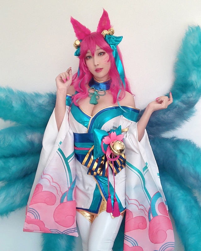 Chìm vào tiên cảnh với bộ ảnh cosplay Ahri Chiêu Hồn Thiên Hồ đậm chất phồn thực - Ảnh 6.