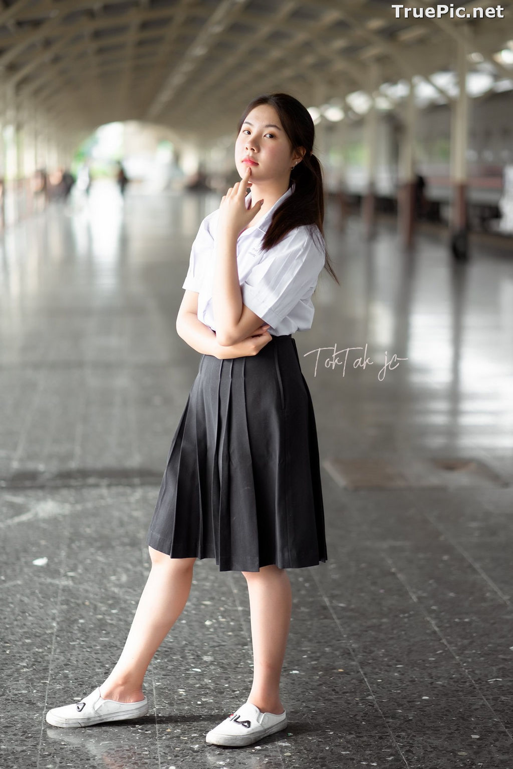 Image Thailand Model - Kornrawee Chokejindachai - Cute Student Girl - TruePic.net - Picture-17