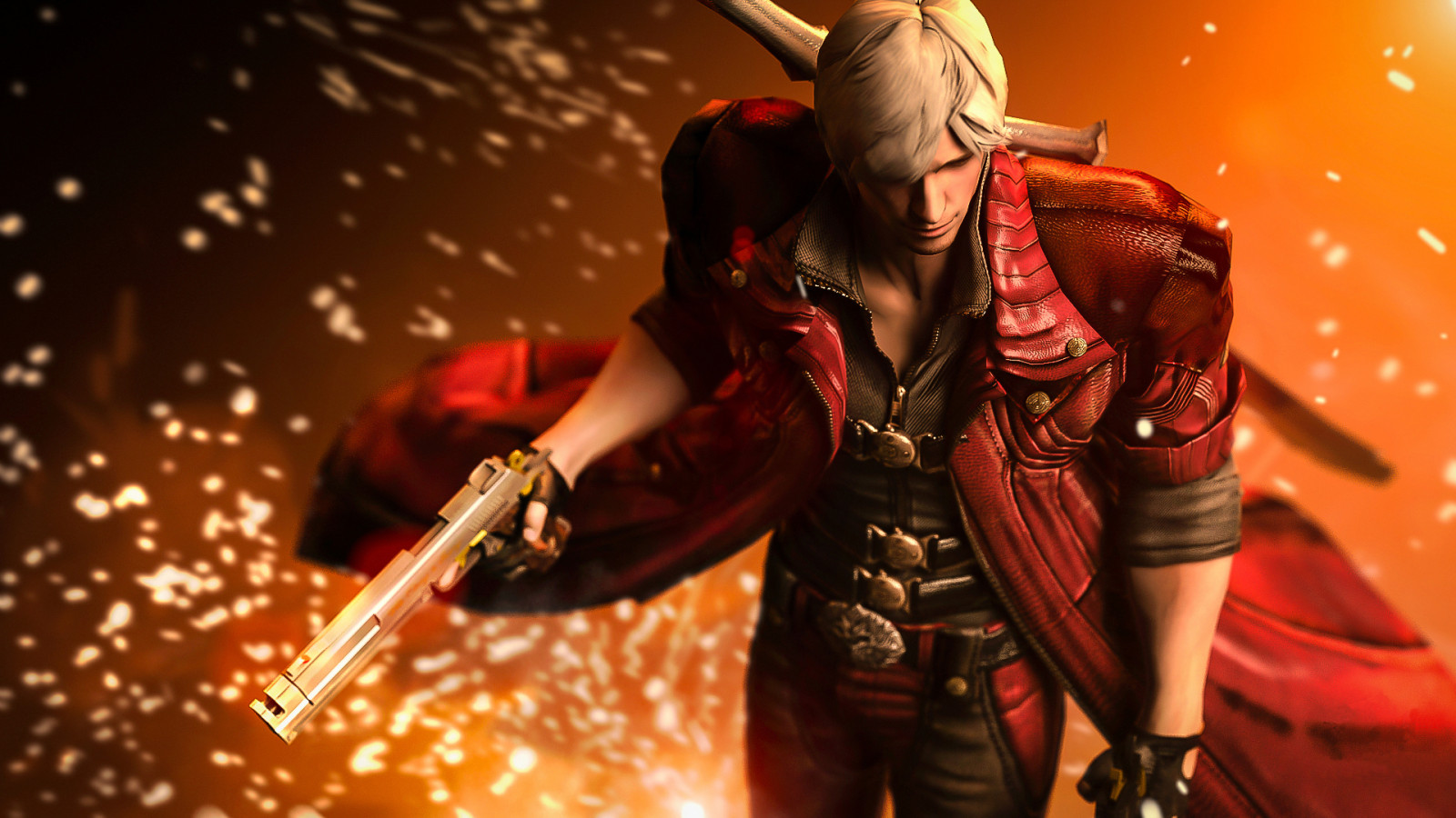 1920x1080 px, 4, cry, Dante, Devil, fantasy, games, jacket, may, men, pistols, warrior