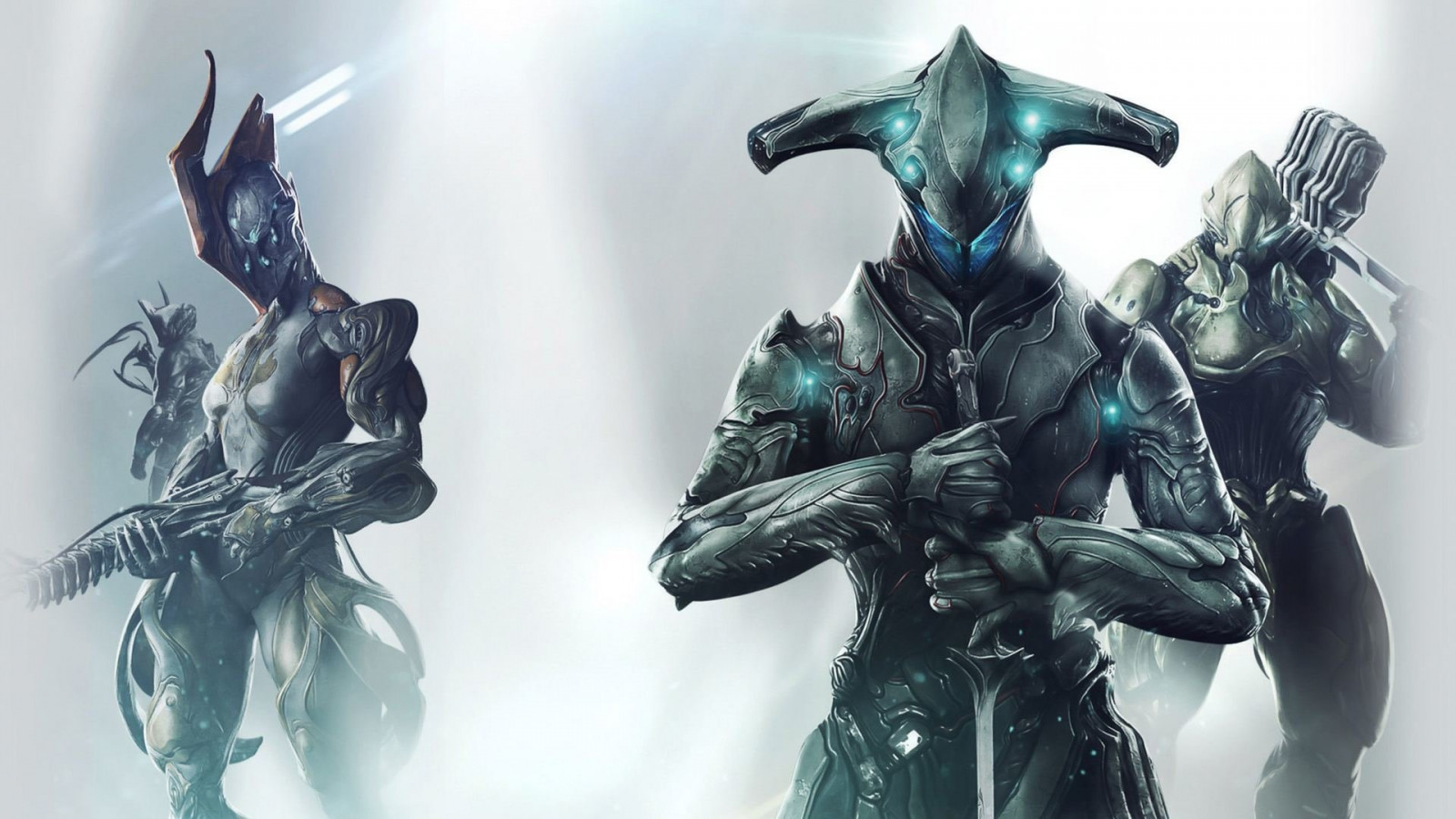 1920x1080 px, fi, robot, sci, shooter, Warframe, warrior