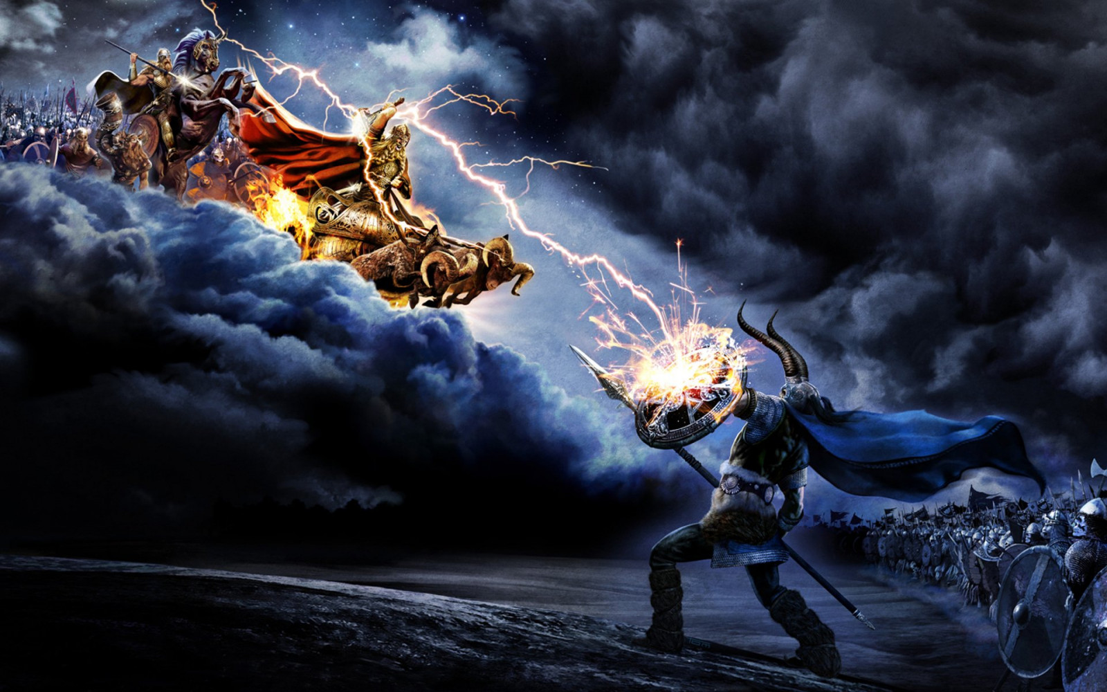 1920x1200 px, Amarth, Amon, battle, Battles, death, fantasy, lightning, metal, monsters, music, warrior