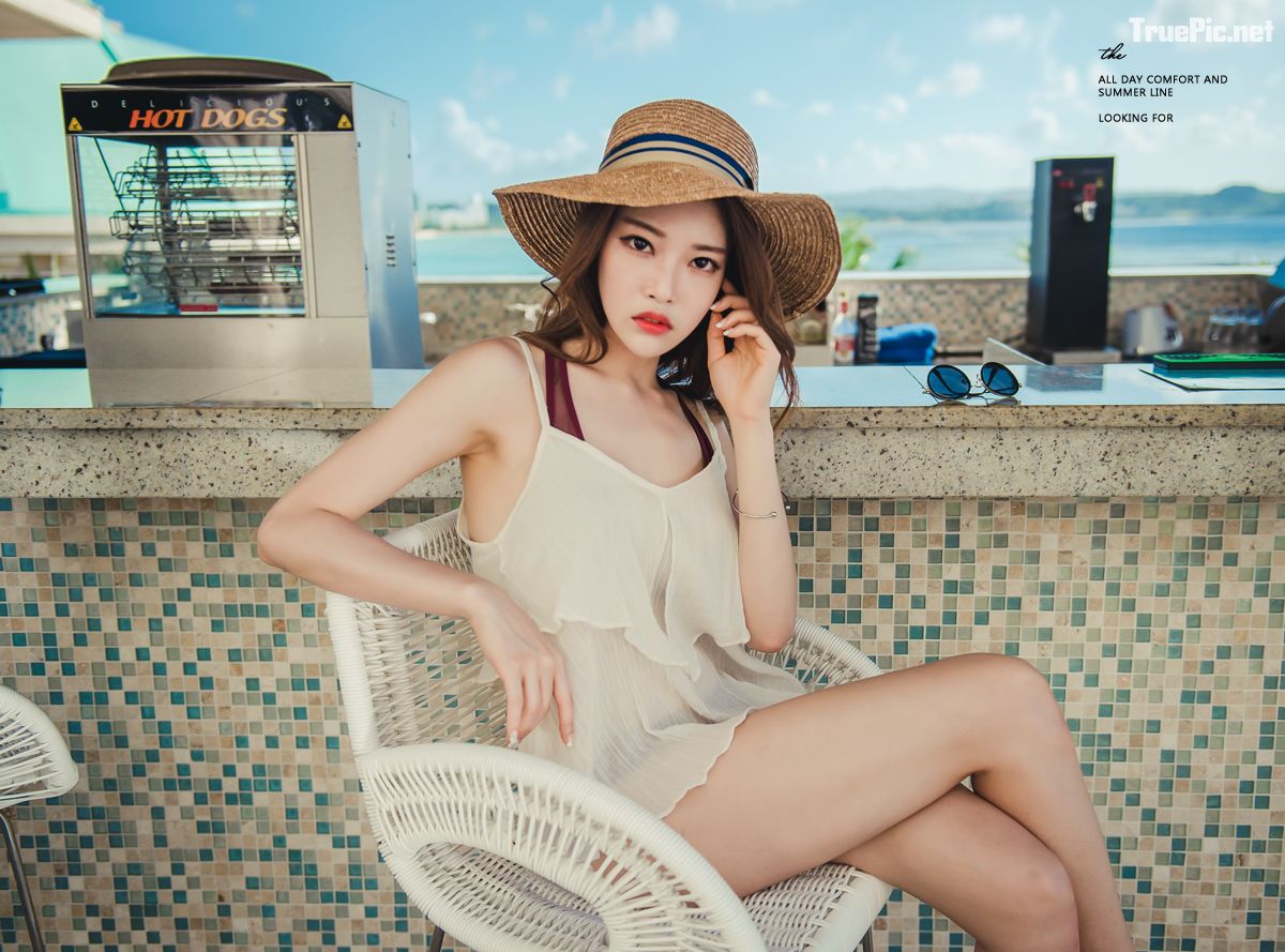 Park Jung Yoon hot korean model charming with sexy bikinis, Summer Collection 2018, I love bikini, Tuyetnhan.com