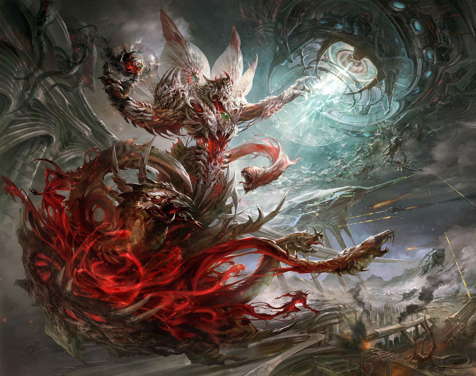 1domw, 2280x1800 px, action, adventure, ART, artwork, dominance, fantasy, fighting, God, gods, magic, perfect, war, warrior