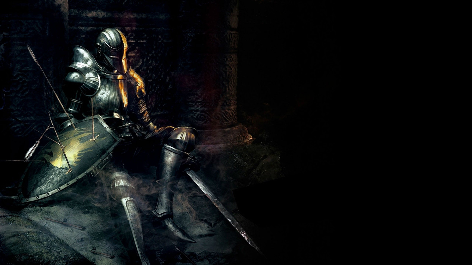 1dsouls, 2560x1440 px, action, artwork, dark, demon, demons, Demonssouls, Demonzu, evil, fantasy, fighting, knight, magic, RPG, souls, Souru, warrior