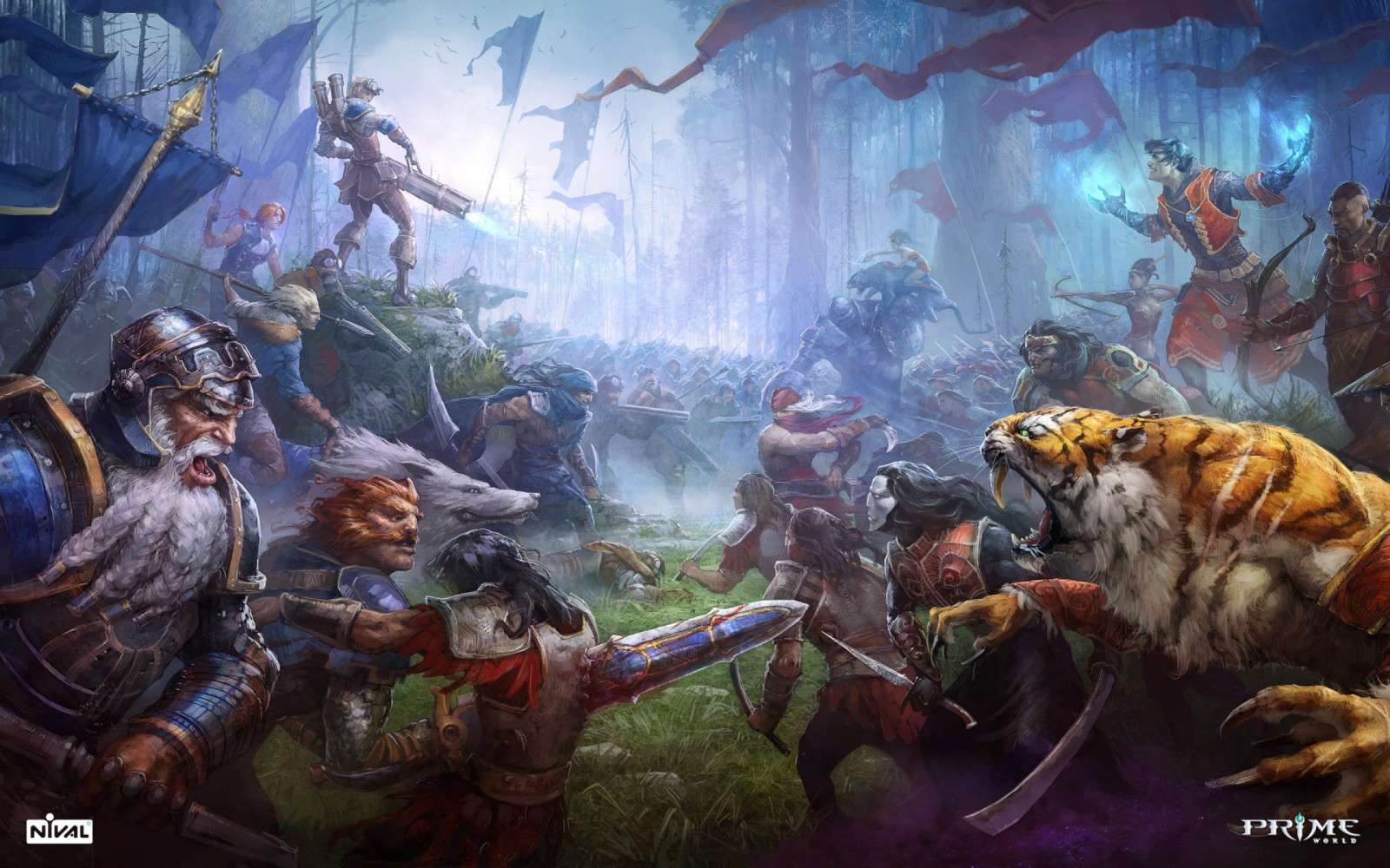 1primew, 2560x1600 px, action, adventure, arena, artwork, battle, defense, fantasy, fi, fighting, mmo, online, poster, prime, RPG, sci, strategy, tiger, tower, warrior, world