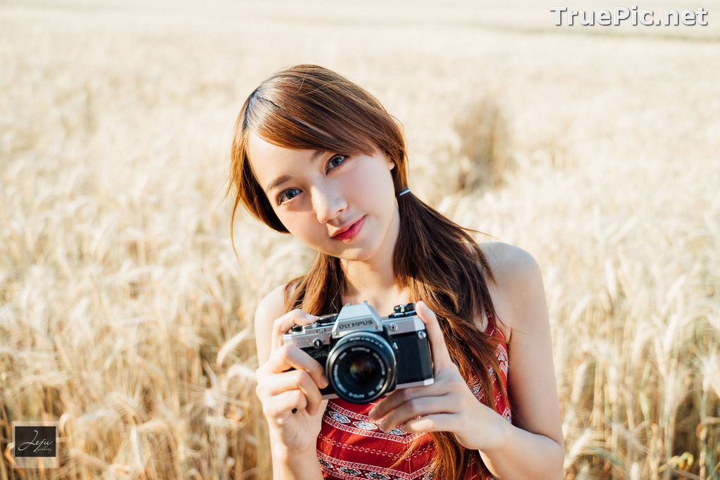 Image Thailand Cute Model - Fenfern Aeryingsak - Red in Barley - TruePic.net - Picture-2