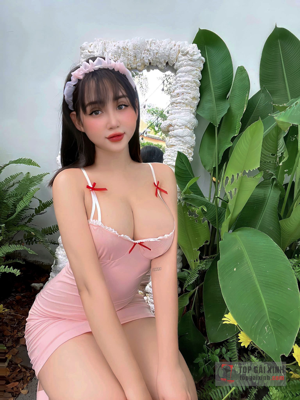 Hot girl Vy Vy khoe body nóng bỏng mông to ngực khủng đốt mắt nhiều anh em