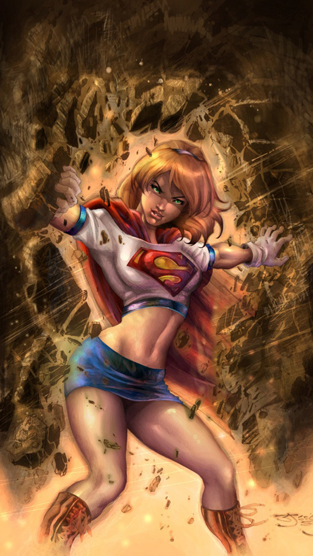 Supergirl Wallpapers for Galaxy S5 1080x1920