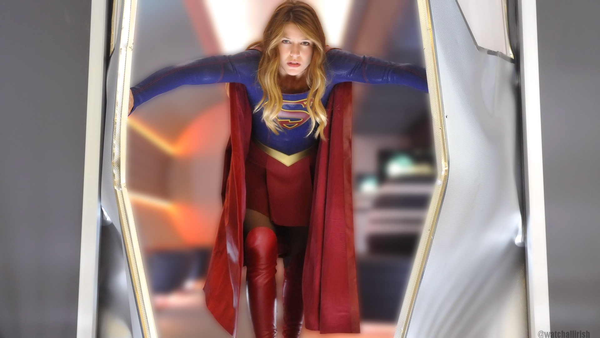 Supergirl Desktop Wallpaper by watchall 1920x1080