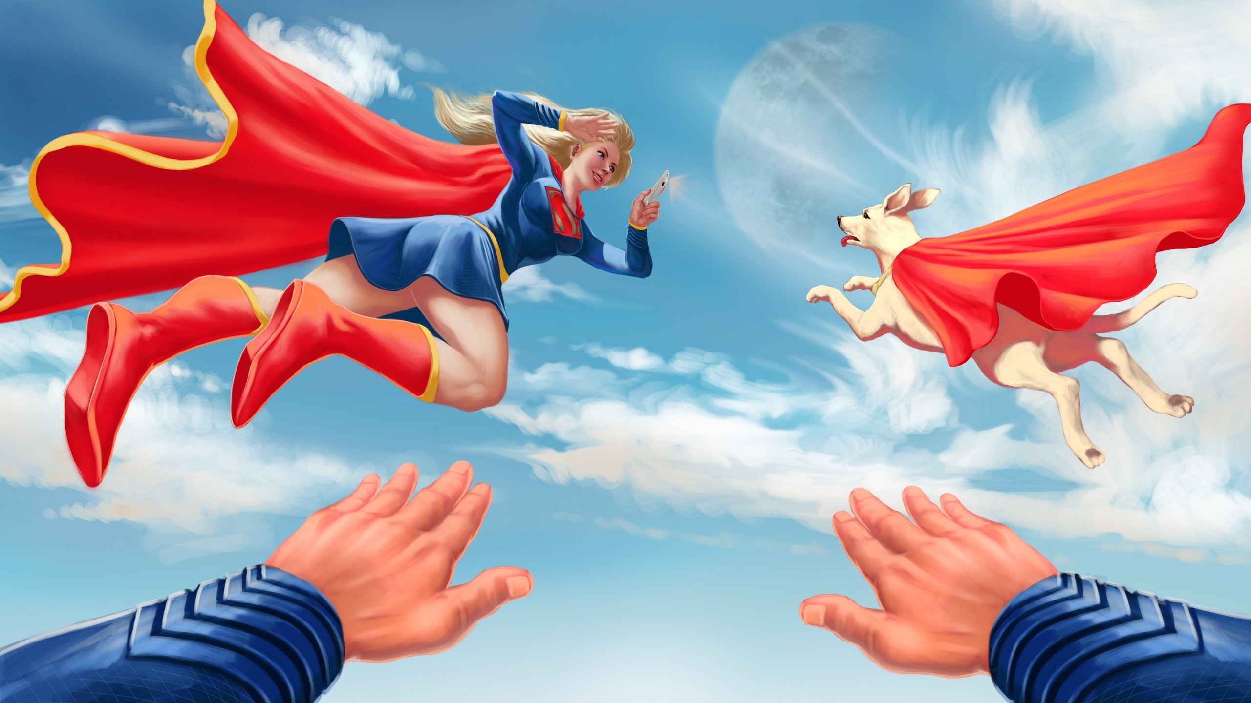 Creative Graphics / Supergirl Wallpaper 2560x1440