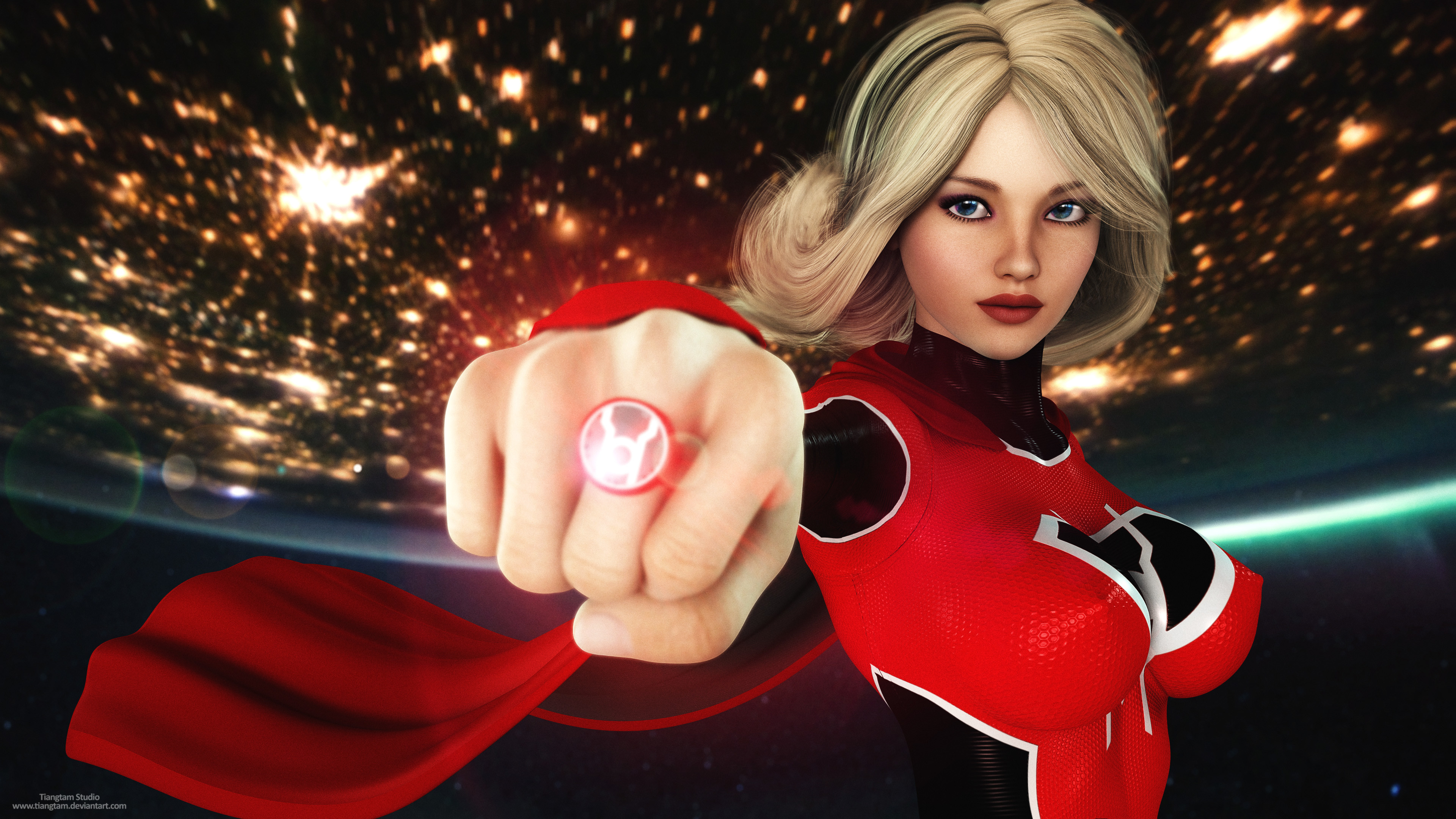 SuperGirl Wallpaper by tiangtam SuperGirl Wallpaper by tiangtam 3840x2160