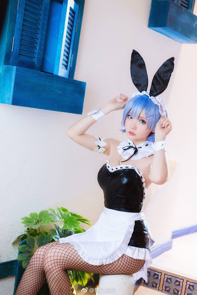 Cosplay Rem cực dễ thương khiến fan Anime không khỏi tan chảy - Ảnh 3.