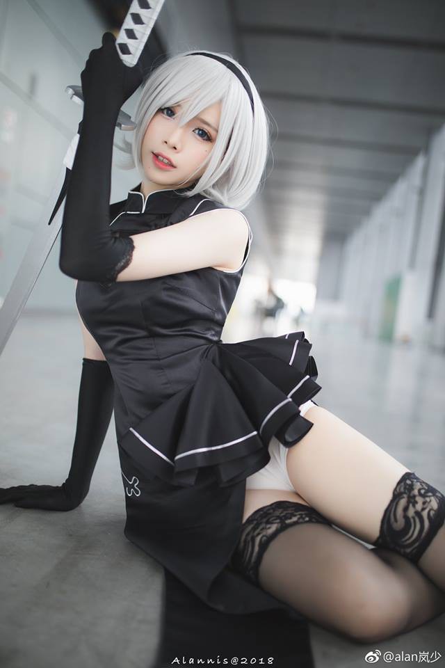 Lại ngất ngây với cosplay cô nàng 2B trong Nier: Automata - Ảnh 3.