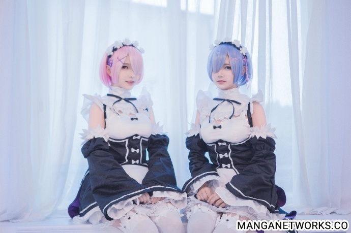 35173170690 58840a9277 o Chìm đắm trong vẻ đẹp của cosplay cặp song sinh Rem và Ram