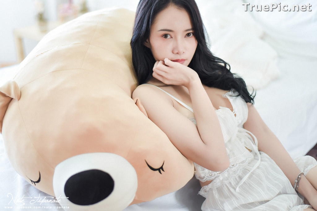 Image Thailand Model - Nattanicha Pw - Beautiful In White Sleepwear - TruePic.net - Picture-38