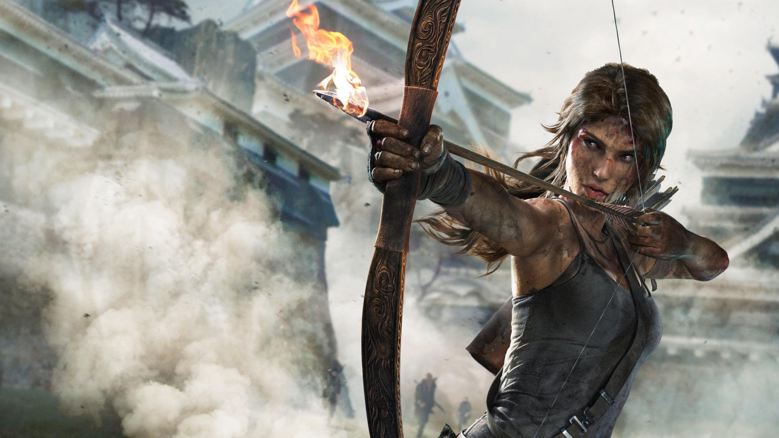 3840x2160 px, action, adventure, croft, fantasy, lara, raider, rise, tomb, warrior