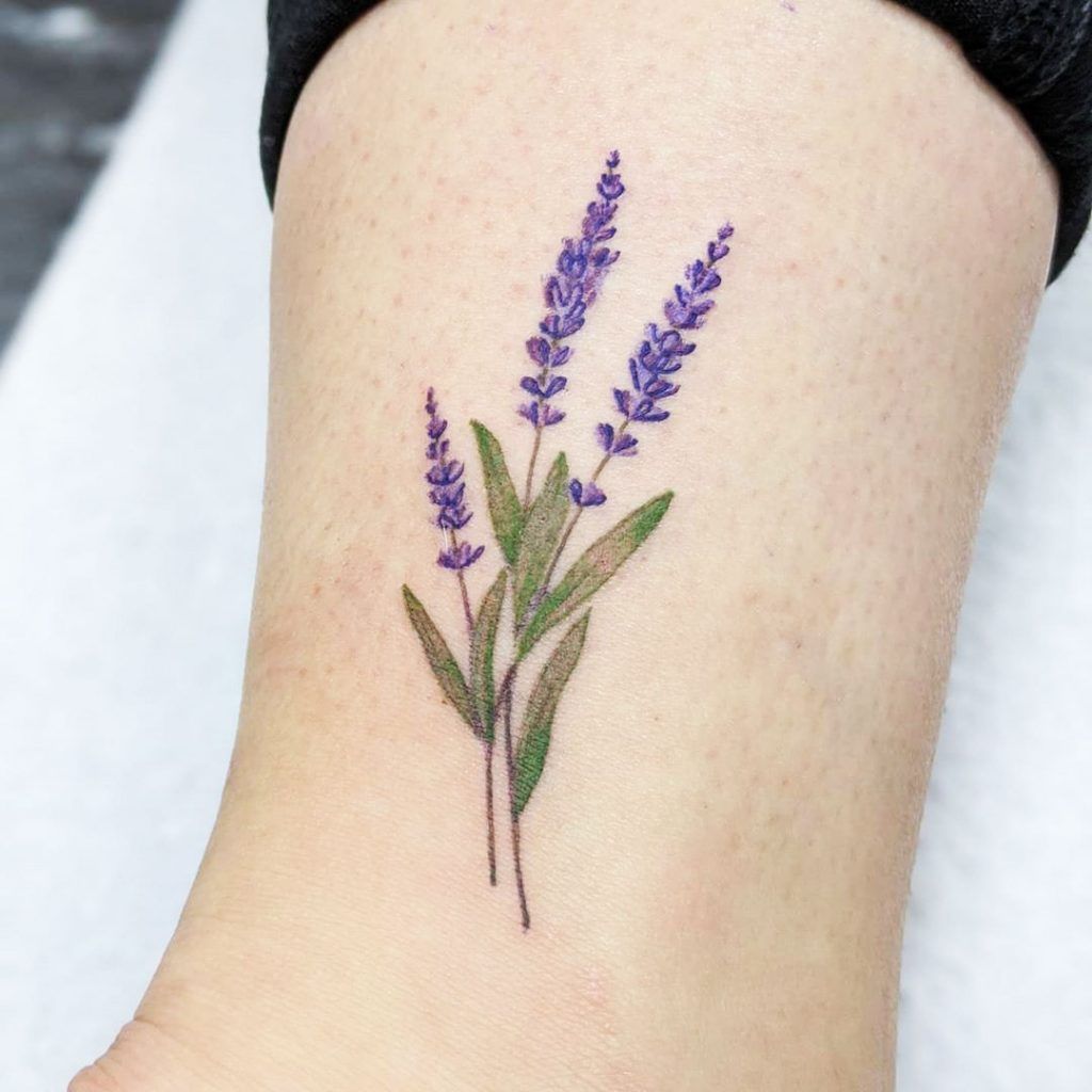 25 Beautiful Lavender Tattoo Meaning And Ideas - Beautyholo | Lavender  tattoo, Wrist tattoos for women, Tattoos with meaning