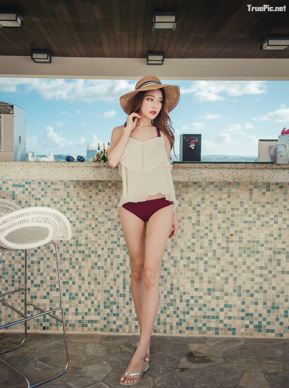 Park Jung Yoon hot korean model charming with sexy bikinis, Summer Collection 2018, I love bikini, Tuyetnhan.com