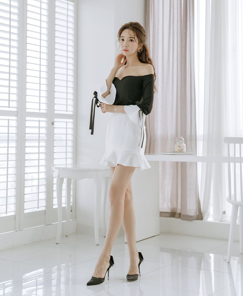 Park Soo Yeon model - Bodycon Dress & Mini Skirt - Jan.2018, TruePic.net