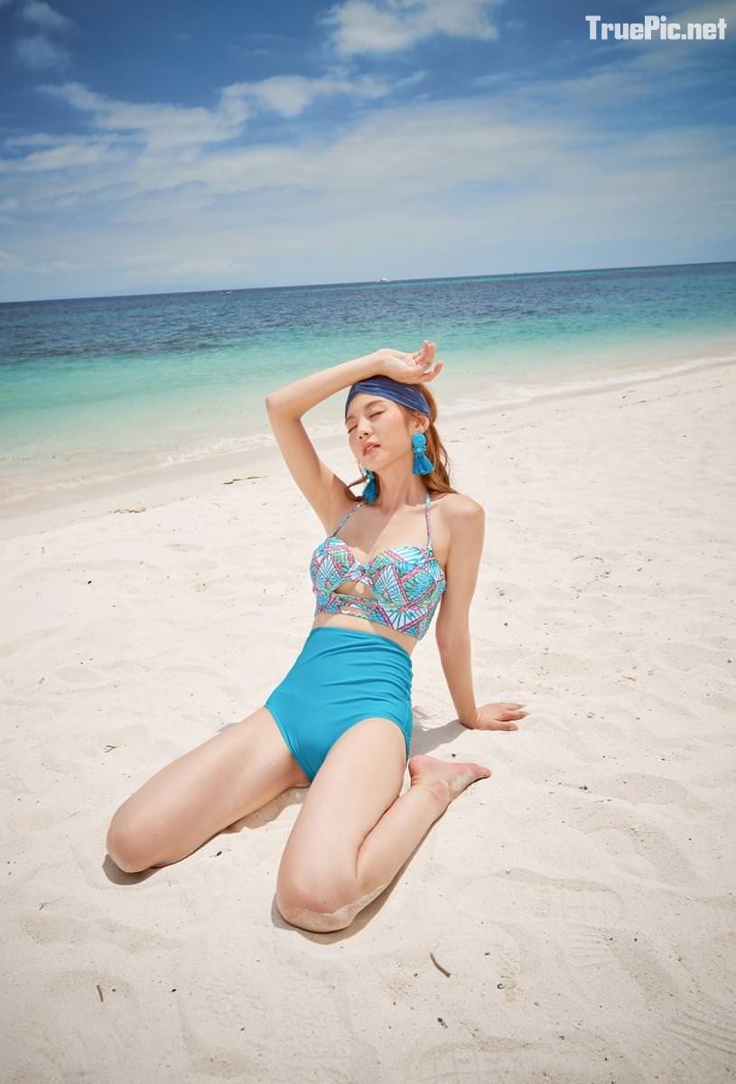 Korean fashion - Lee Chae Eun model with Sexy Beachwear and Bikini Set, TruePic.net