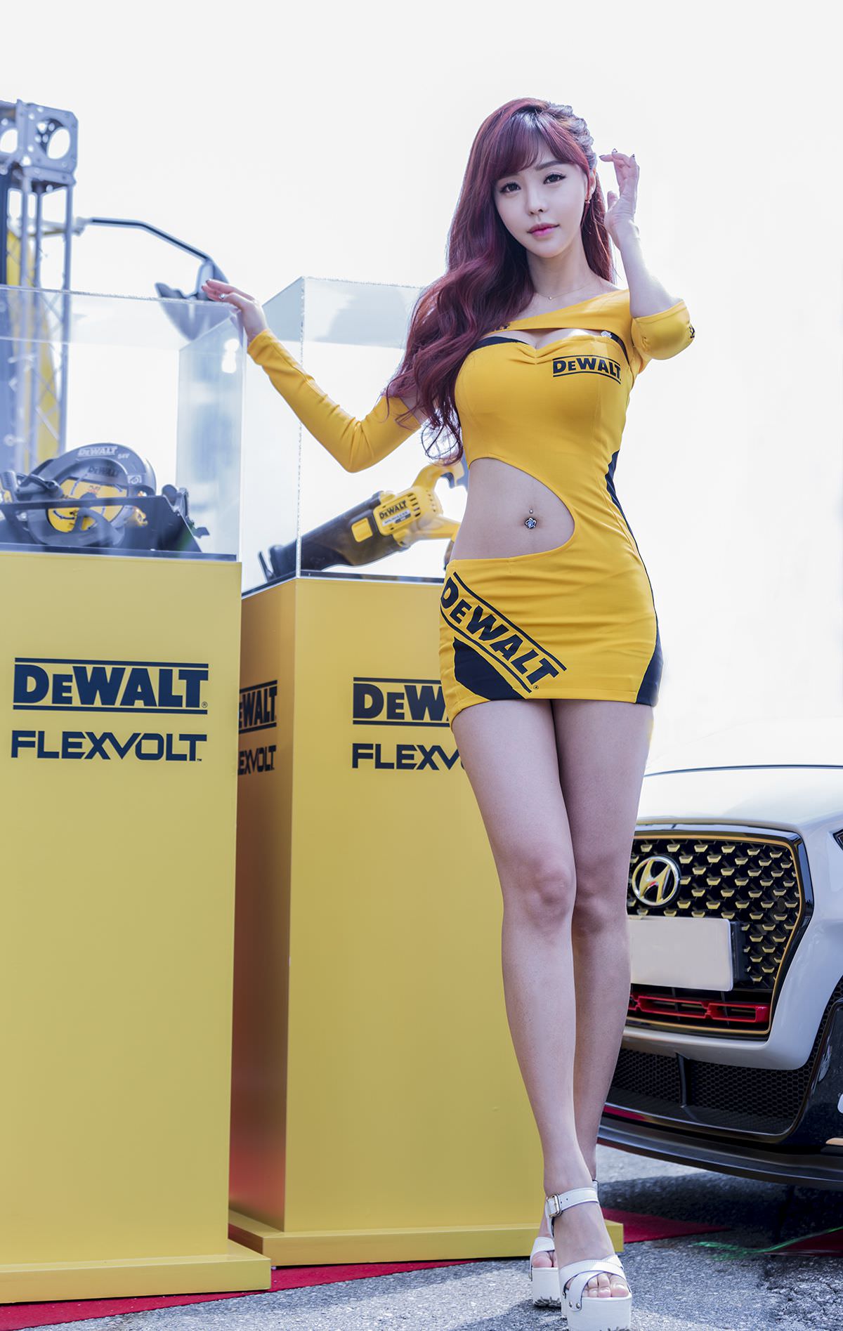 Seo Jin Ah at CJ Super Race Championship, Hot girl Korean, Hot girl live stream