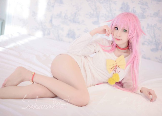 Đốt mắt với loạt ảnh cosplay cô nàng tóc hồng Neko trong K Project cực gợi cảm - Ảnh 8.