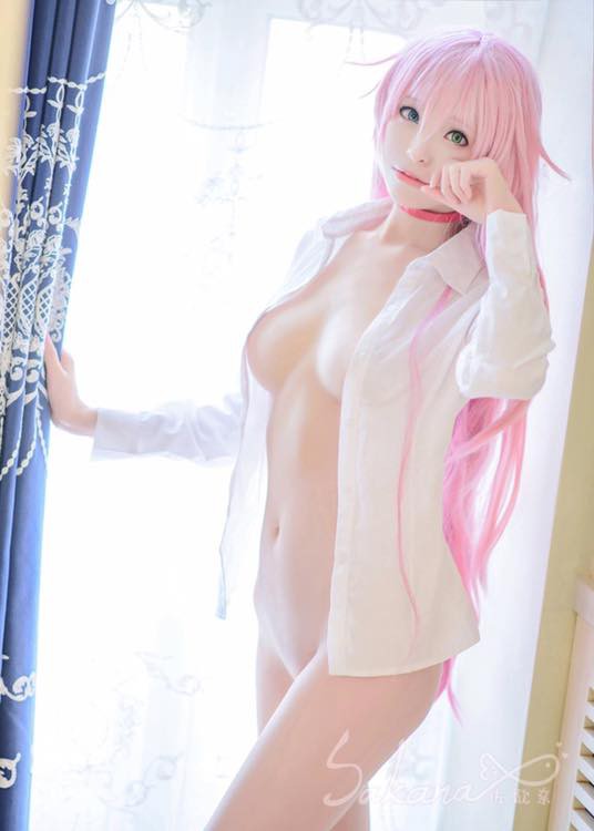 Đốt mắt với loạt ảnh cosplay cô nàng tóc hồng Neko trong K Project cực gợi cảm - Ảnh 1.