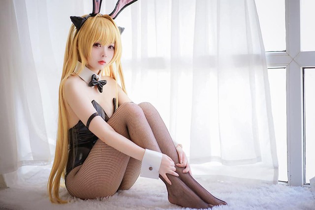 Bỏng mắt với hình ảnh cosplay Golden Darkness trong To Love-Ru theo phong cách nàng thỏ - Ảnh 11.