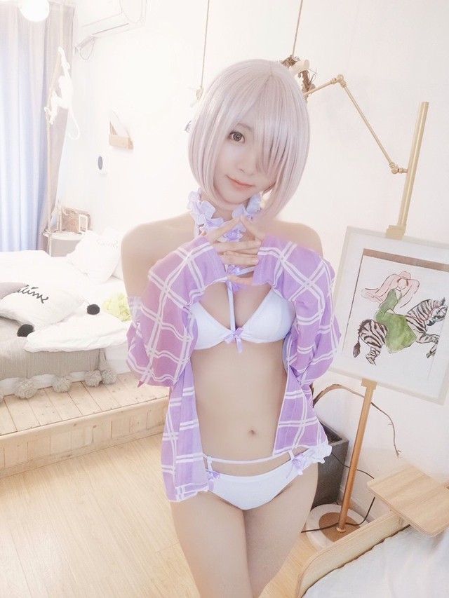 Ngất ngây với cosplay cô nàng Mashu Kyrielight cực gợi cảm trong Fate/Grand Order - Ảnh 8.