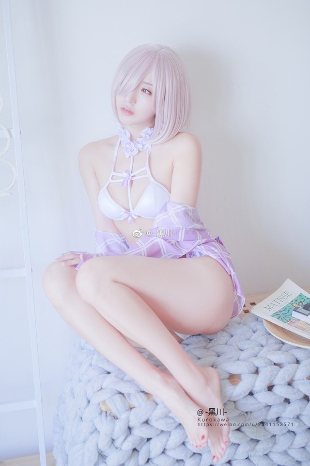 Ngất ngây với cosplay cô nàng Mashu Kyrielight cực gợi cảm trong Fate/Grand Order - Ảnh 3.