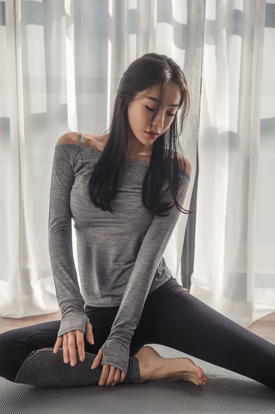 An Seo Rin model - Korean fashion Fitness Set - Jan.2018, TruePic.net