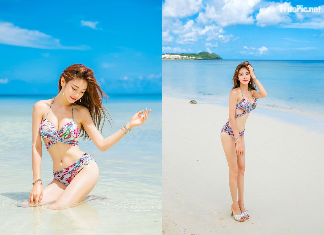 Park Jung Yoon hot korean model charming with sexy bikinis in Summer Collection 2018, TruePic.net