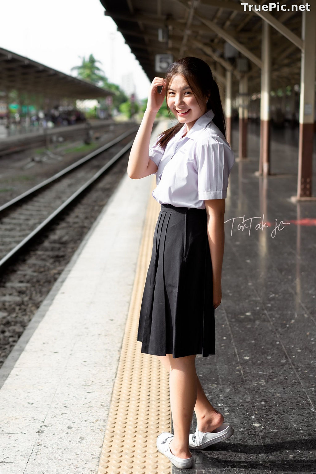 Image Thailand Model - Kornrawee Chokejindachai - Cute Student Girl - TruePic.net - Picture-7