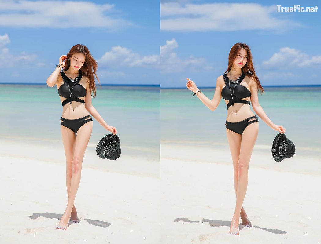 Park Jung Yoon hot korean model charming with sexy bikinis, Sweet Summer Memories in the beach, I love bikini, TruePic.net