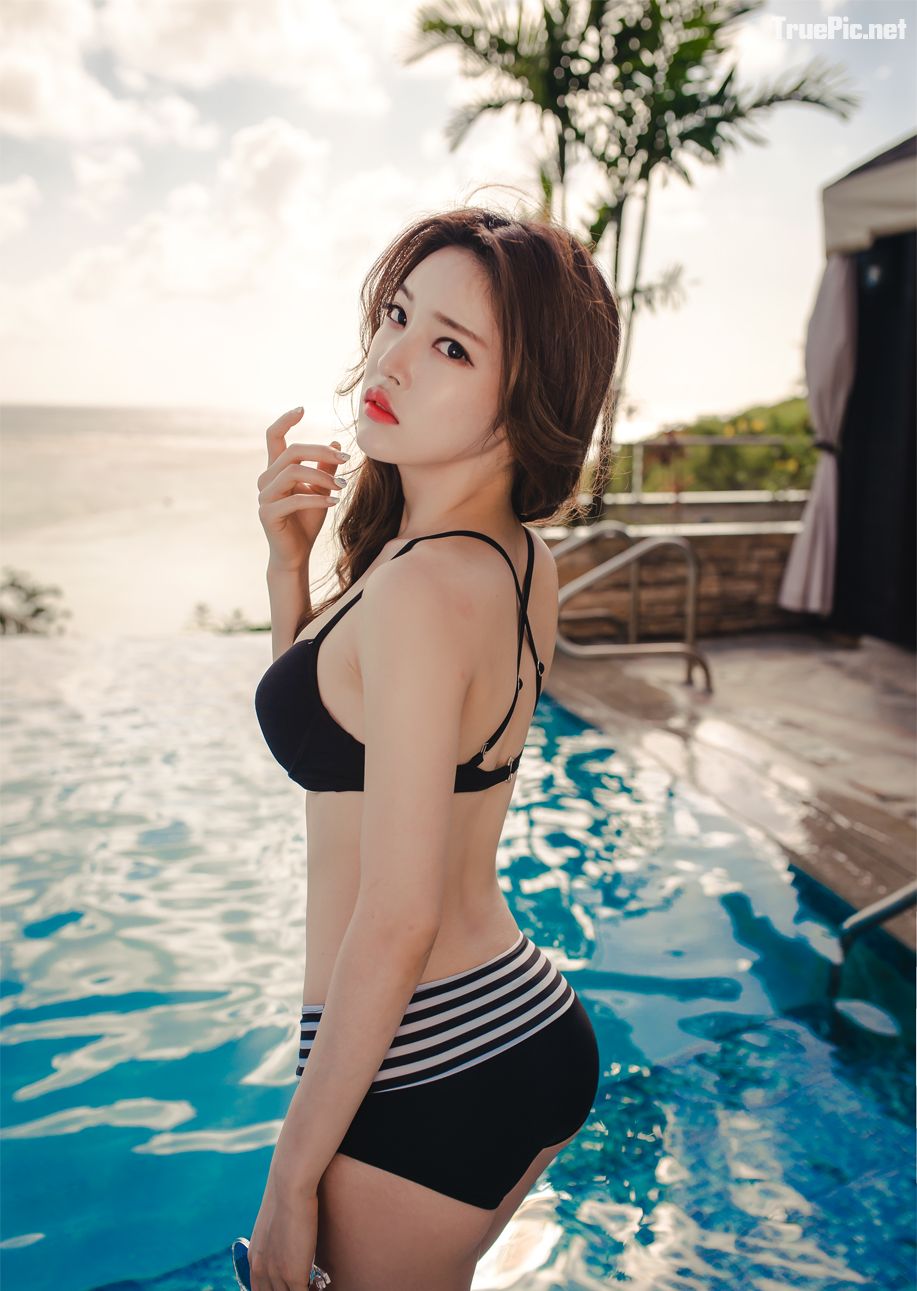 Park Jung Yoon hot korean model charming with sexy bikinis, Summer Collection 2018, I love bikini, Tuyetnhan.com