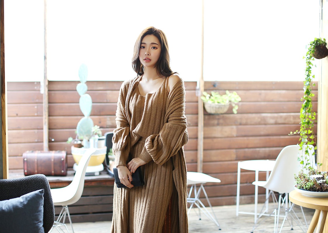 Park Da Hyun beautiful images - Korean fashion office dress - Jan.2018, TruePic.net