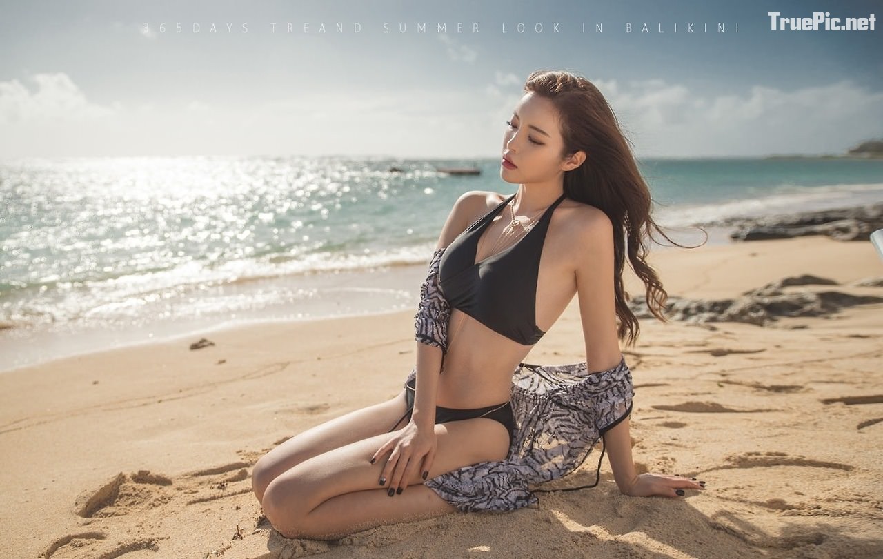 Jin Hee model - Korean fashion Beachwear Set - 17.01.2018, TruePic.net