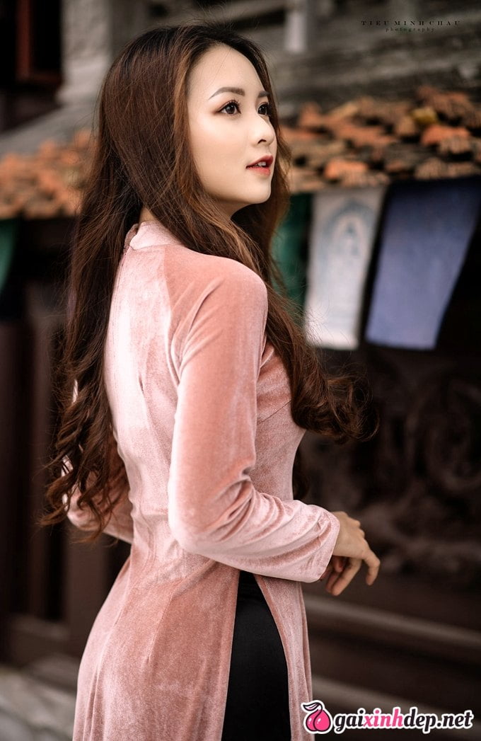 Ao Dai Hong 58