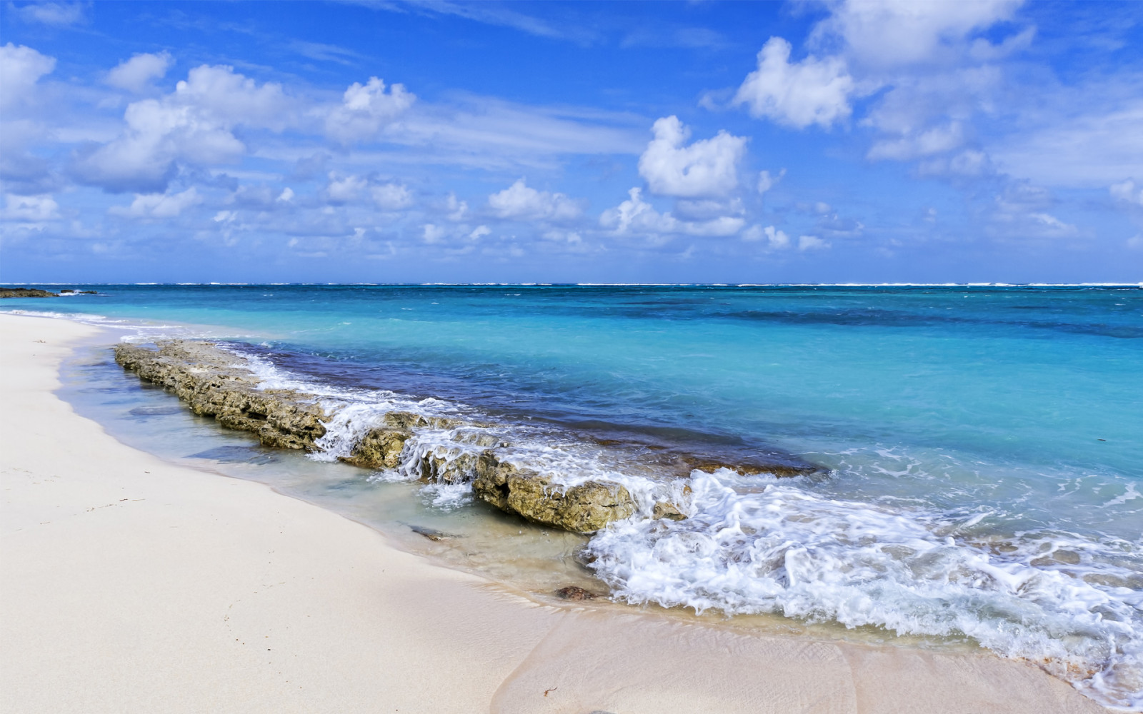 beach, sand, sea, ocean, water