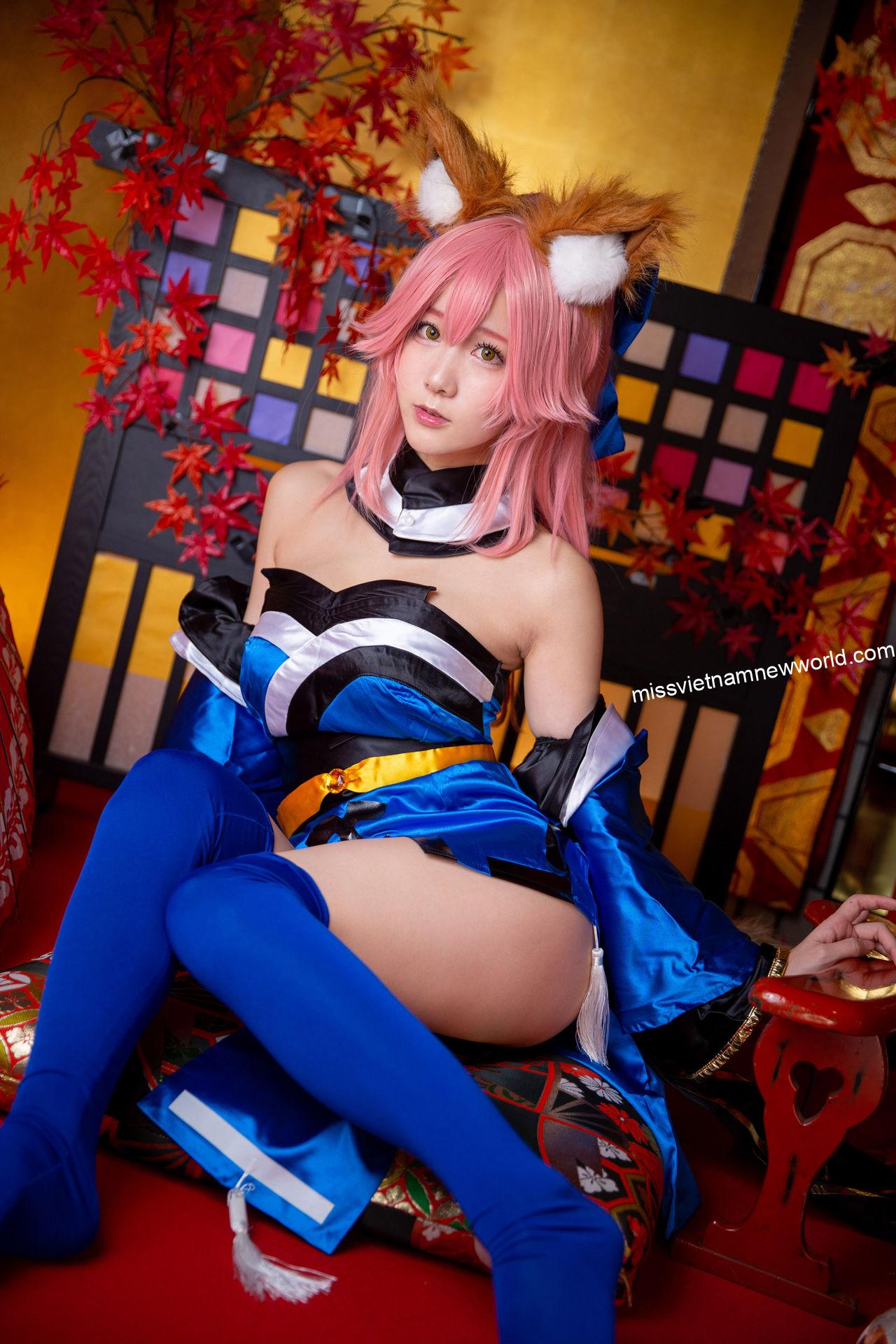 Bộ cosplay thể hiện sự đầu tư kỹ lưỡng và phong cách chuyên nghiệp