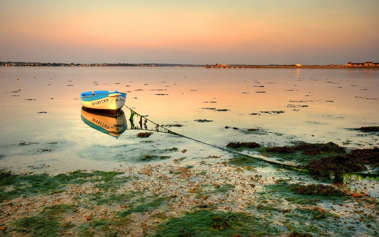 sunlight, landscape, boat, sunset, sea, water, shore, sand, reflection, sky, beach, sunrise, calm, evening, morning, coast, dirt, horizon, dawn, ocean, wave, rope, tide, recreation, mudflat, ooze, coastal and oceanic landforms