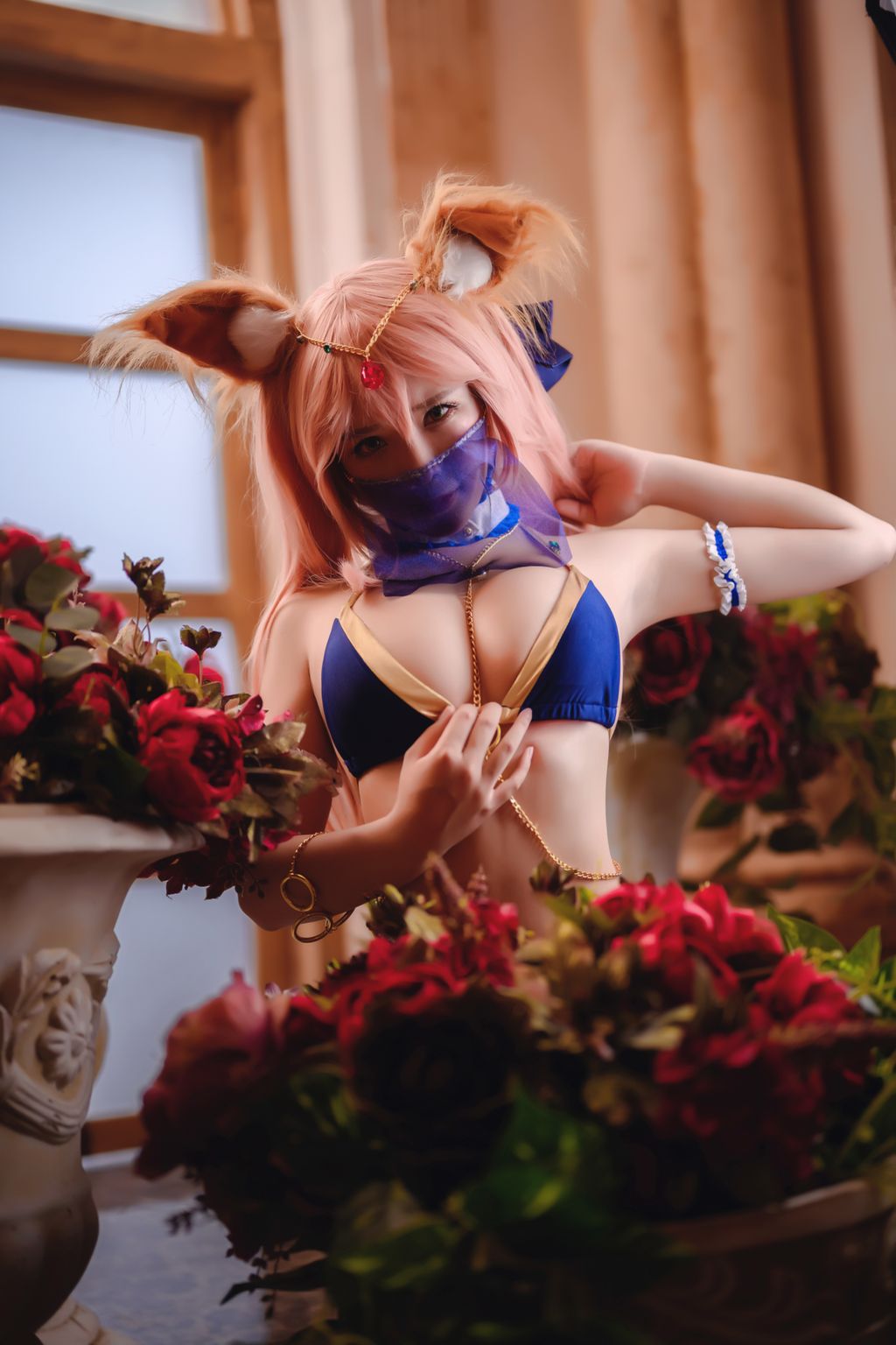 Coser@抱走莫子aa Vol.008: Cosplay玉藻前 (41 photos) photo 1-5