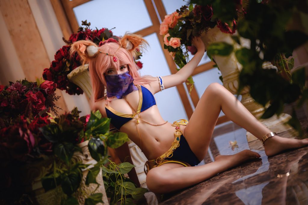 Coser@抱走莫子aa Vol.008: Cosplay玉藻前 (41 photos) photo 1-11