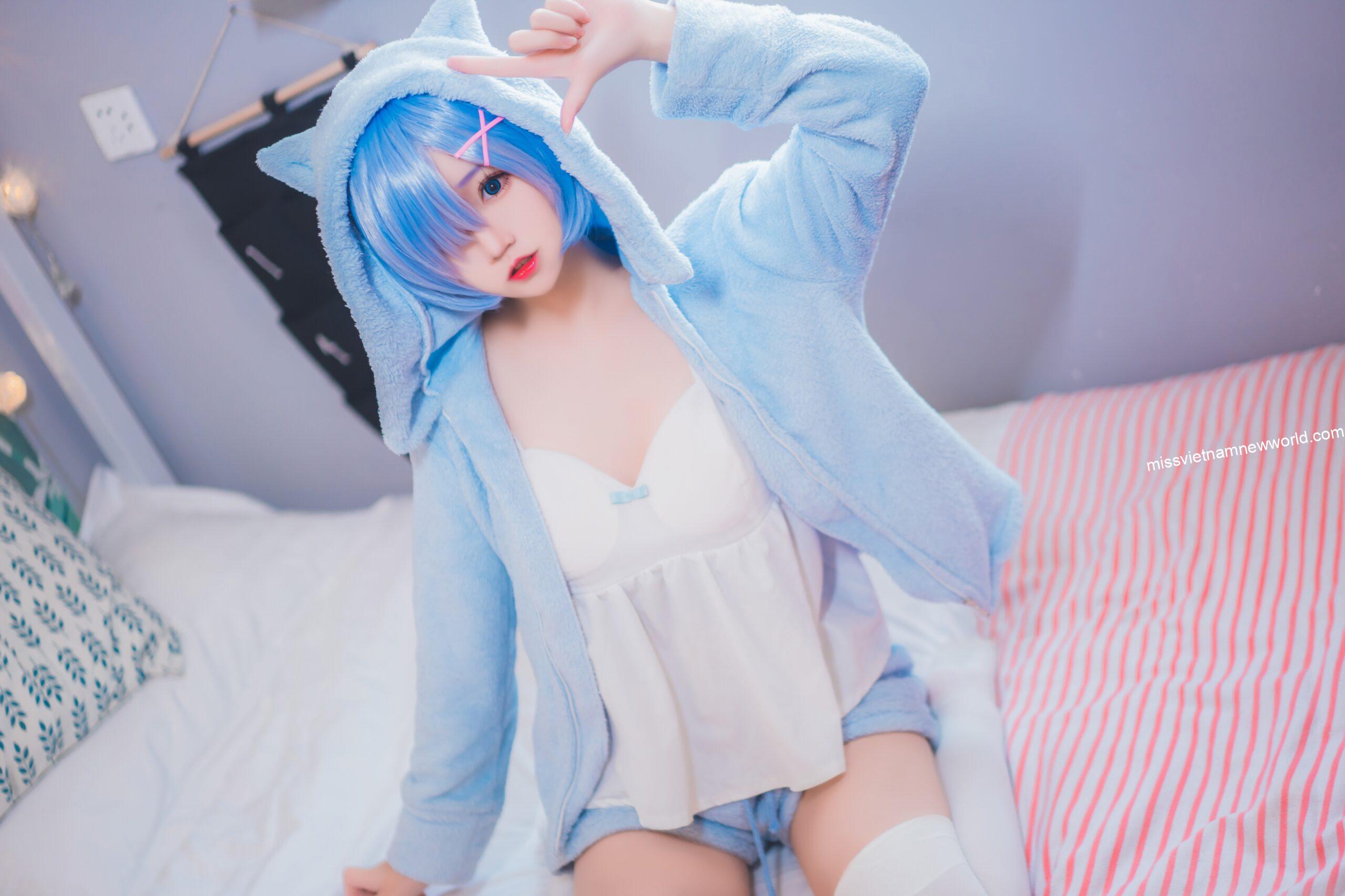 cosplay-rem-cat-pajama (3)