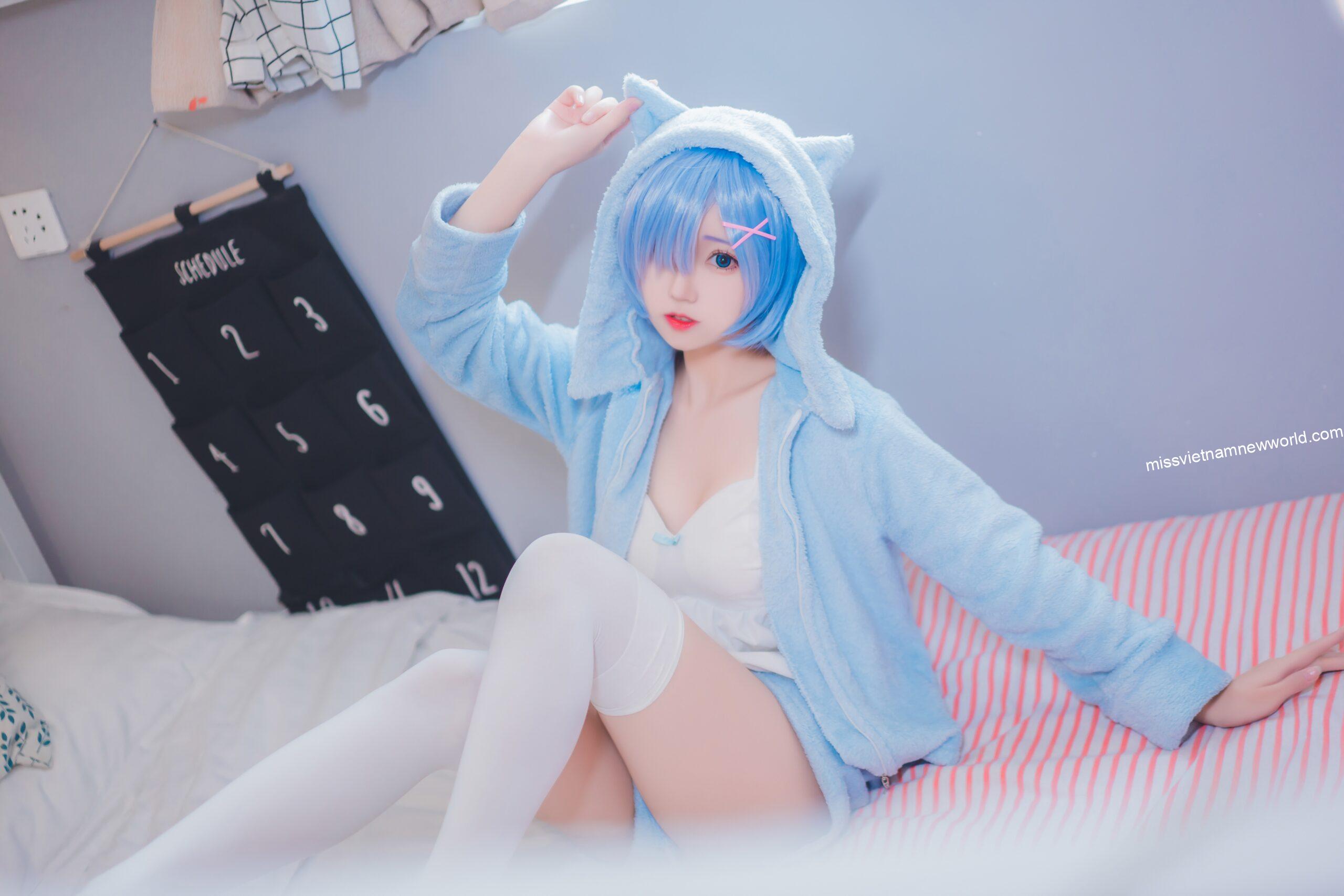 cosplay-rem-cat-pajama (5)